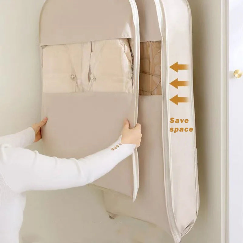 1pc Clothing Compression Bag Wardrobe Organizer Down Jacket Compression Storage Bag Save Space closet Clothes Organizer Bag