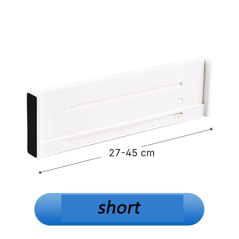 1pc Retractable Drawer Storage Partition Board  Sorting baffle Multi-functional kitchen Tableware Underwear Cosmetics Organizer