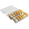 Kitchen Drawer Seasoning Bottle Storage Rack Stepped Style Multiple Layers Cabinet Organizer Adjustable Spice Jars Display Stand