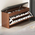 Shoe Cabinet Stool Household Entrance Wooden Shoes Changing Benchs Cabinet Seat Stools Integrated Large Capacity Shoe Rack Bench