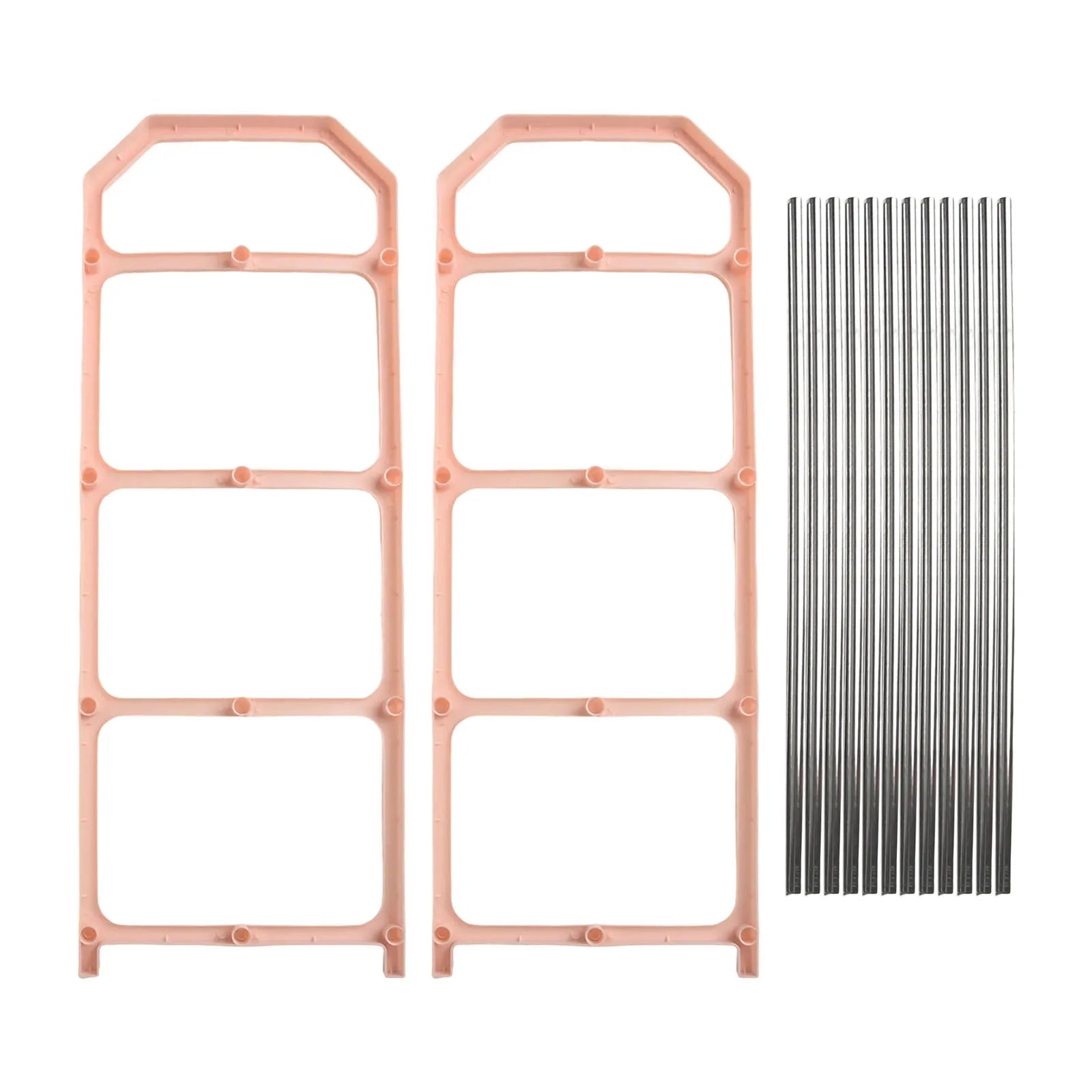4-Layer Metal Shoe Rack Simple Shoe Shelf Footwear Organizer Stand Holder Large Capacity Shoe Shelf Living Room Storage