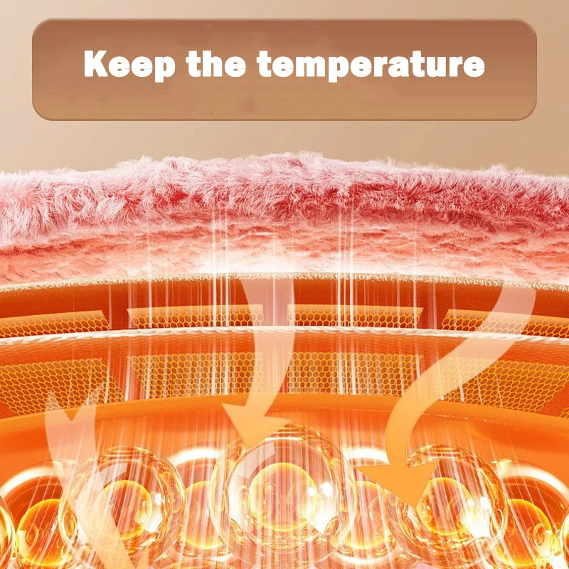 U-shaped Hot Water Bag For Neck Soft Plush Neck Warmer Hot Water Bottle Winter Warming Supplies Hot cold compress Physiotherapy
