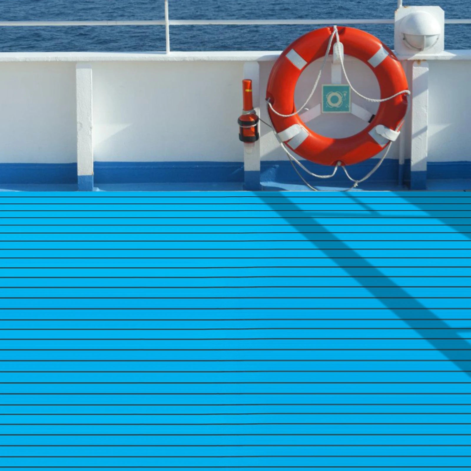 240x90cm Self-Adhesive EVA Foam Teak Boat Floor Mat, 6mm Thick Cuttable Waterproof Anti-Slip Pad Marine Carpet for Deck RV Yacht