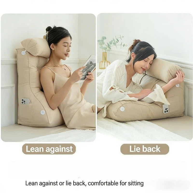 Backrest Headboard Cushion Waist Protection Sofa Bed Cushion Backrest Headboard Soft Bag Cushion Tatami Mat Removable Washable