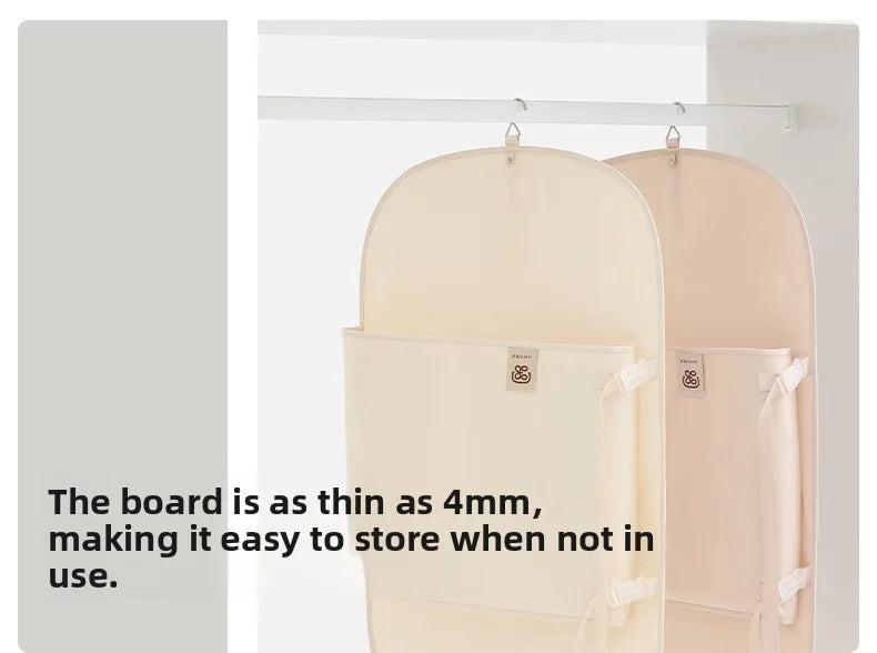 1pc Down Jacket Compressed Dust Cover Clothes Compression Hanging Bag Household Visible Clothes Storage Bag Wardrobe Organizer