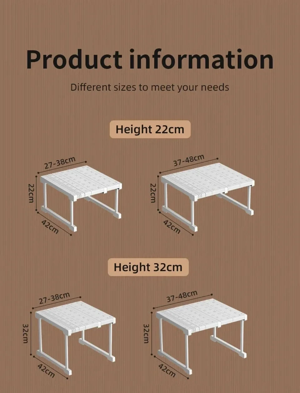 Closet Shelf Wardrobe Organizer Stackable Shelves Clother Storage Rack Telescopic Punch-Free Adjustable Wardrobe Divider Board