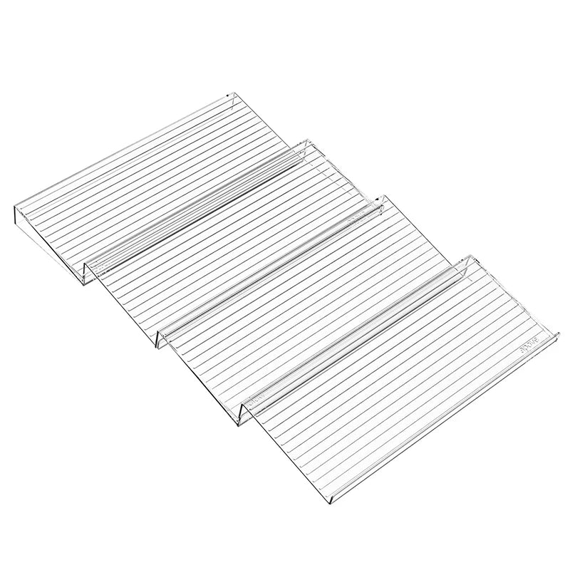 Kitchen Drawer Seasoning Bottle Storage Rack Stepped Style Multiple Layers Cabinet Organizer Adjustable Spice Jars Display Stand