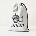Potato Onion Garlic Storage Bag Durable Kitchen Vegetables Storage Pouch Drawstring Food Storage Bags with Zipper