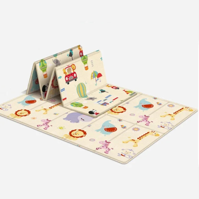 Non Toxic Foldable Baby Play Mat Educational Children's Room Carpet Non Slip and Anti Fall Floor Children's Activity Toys