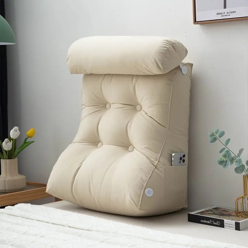 Backrest Headboard Cushion Waist Protection Sofa Bed Cushion Backrest Headboard Soft Bag Cushion Tatami Mat Removable Washable