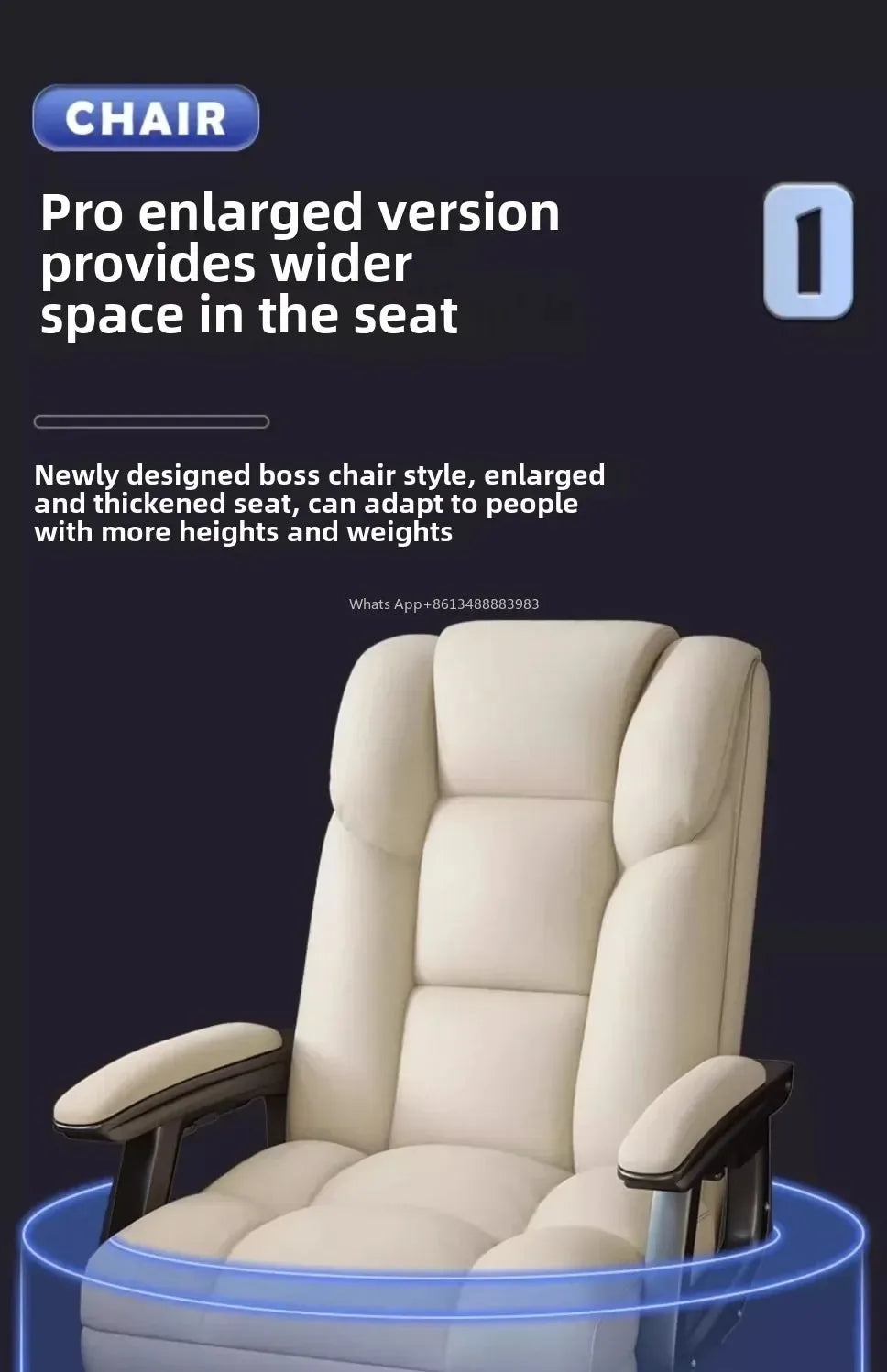 Nordic Computer Chair, Home, Office, Reclining, Sofa, Comfort, Bedroom, Living Room, Study Chair Fixed Foot