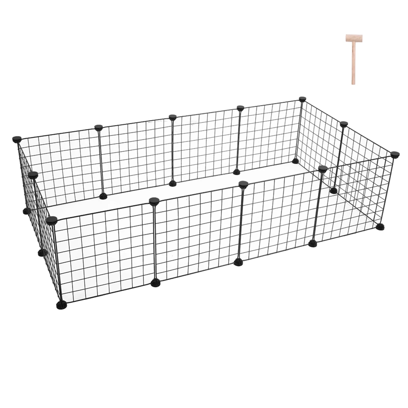 Pet Playpen For Small Animals Portable Metal Wire Fence Guinea Pigs Rabbits