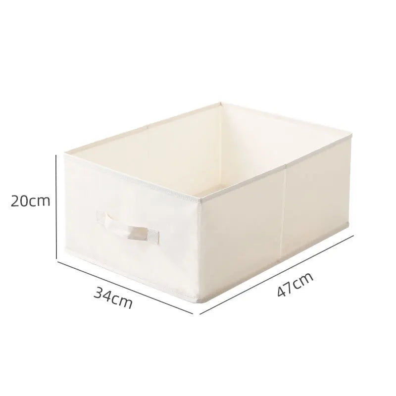 1pc Clothes Storage Basket Sewing Home Folding Clothes Storage Box Underwear Socks  Wardrobe Storage Box Wardrobe Organizer
