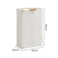 1pc Collapsible Laundry Basket with Handle Large Capacity Household Bathroom Dirty Clothes Storage Basket Clothes Organizer