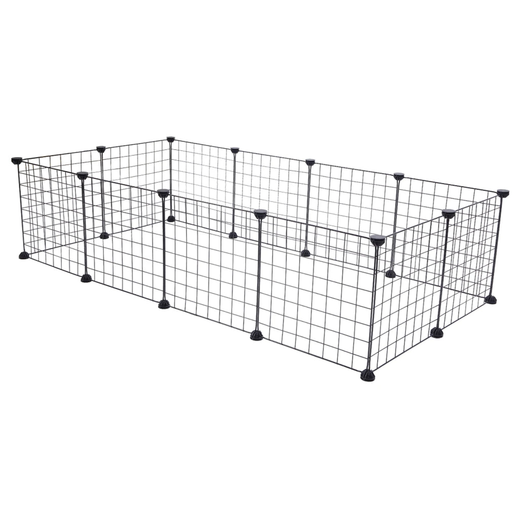 Pet Playpen For Small Animals Portable Metal Wire Fence Guinea Pigs Rabbits