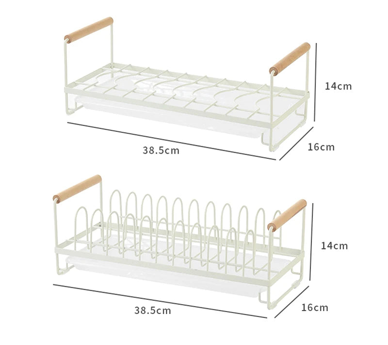 Kitchen Dish Storage Rack Cabinet Organizer Portable Dishes Drying Rack Plate Bowl Drying Rack Desktop Dish Holder Kitchen