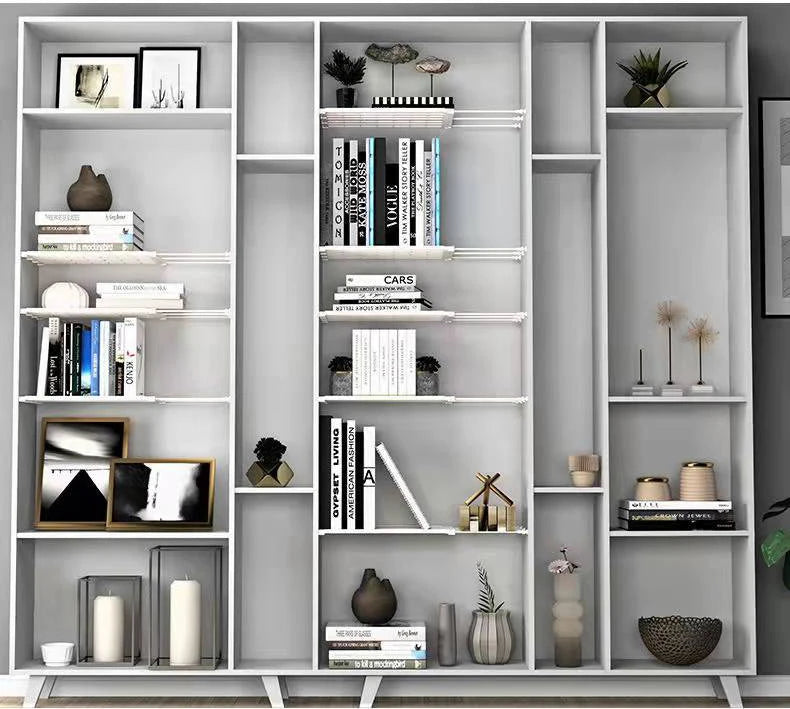 Large Size Adjustable Closet Organizer Kitchen Storage Shelf Retractable Wardrobe Storage Tiered Partition Rack Bathroom Holder