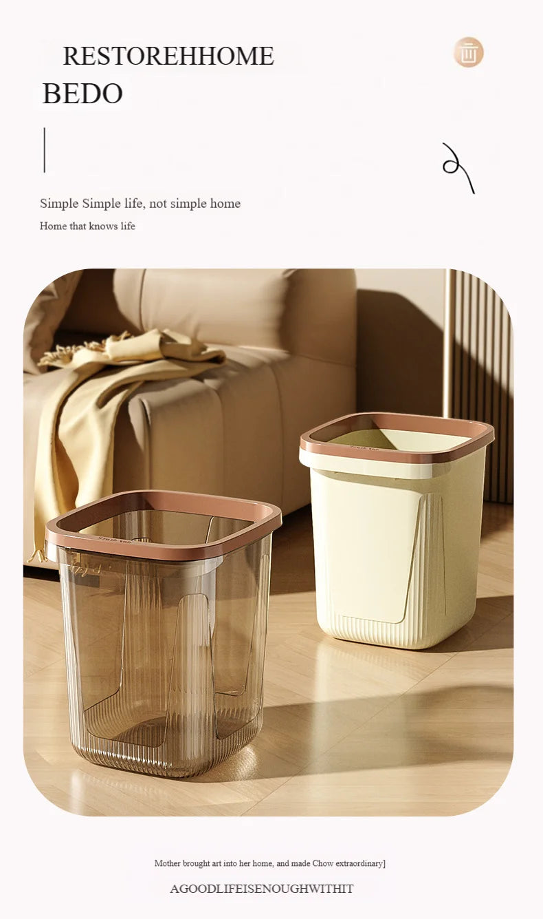 Hot Selling Minimalist Lidless Trash Can Simple Trash Shelf Trash Can Kitchen Trash Can Household Trash Can Hotel Trash Can