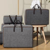 1pc Large-capacity Quilt Storage Bag Oxford Clothes Packing Bag Waterproof Durable Luggage Bag With Handle Wardrobe Organizer