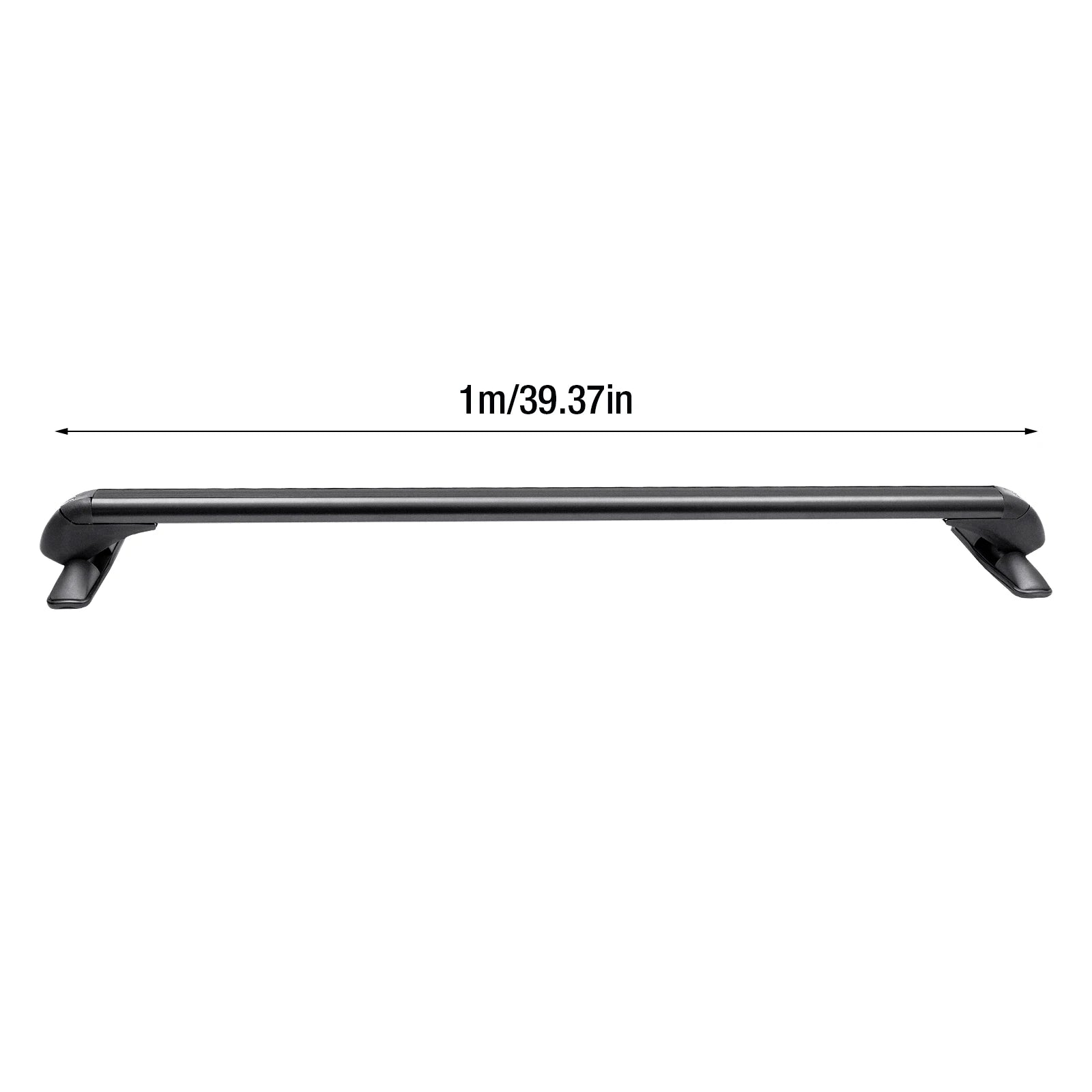 2Pcs Car Top Luggage Rack Car Roof Lockable Luggage Cross Bars Carrier 1m Aluminum Roof Racks Universal Use for 4 or 5 Door Cars