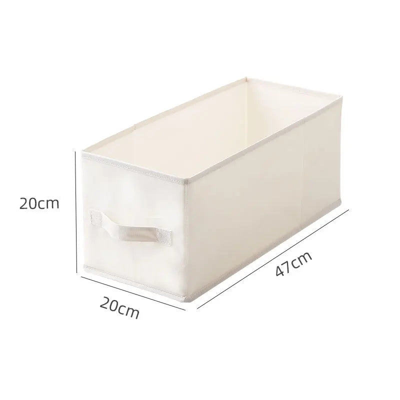 1pc Clothes Storage Basket Sewing Home Folding Clothes Storage Box Underwear Socks  Wardrobe Storage Box Wardrobe Organizer
