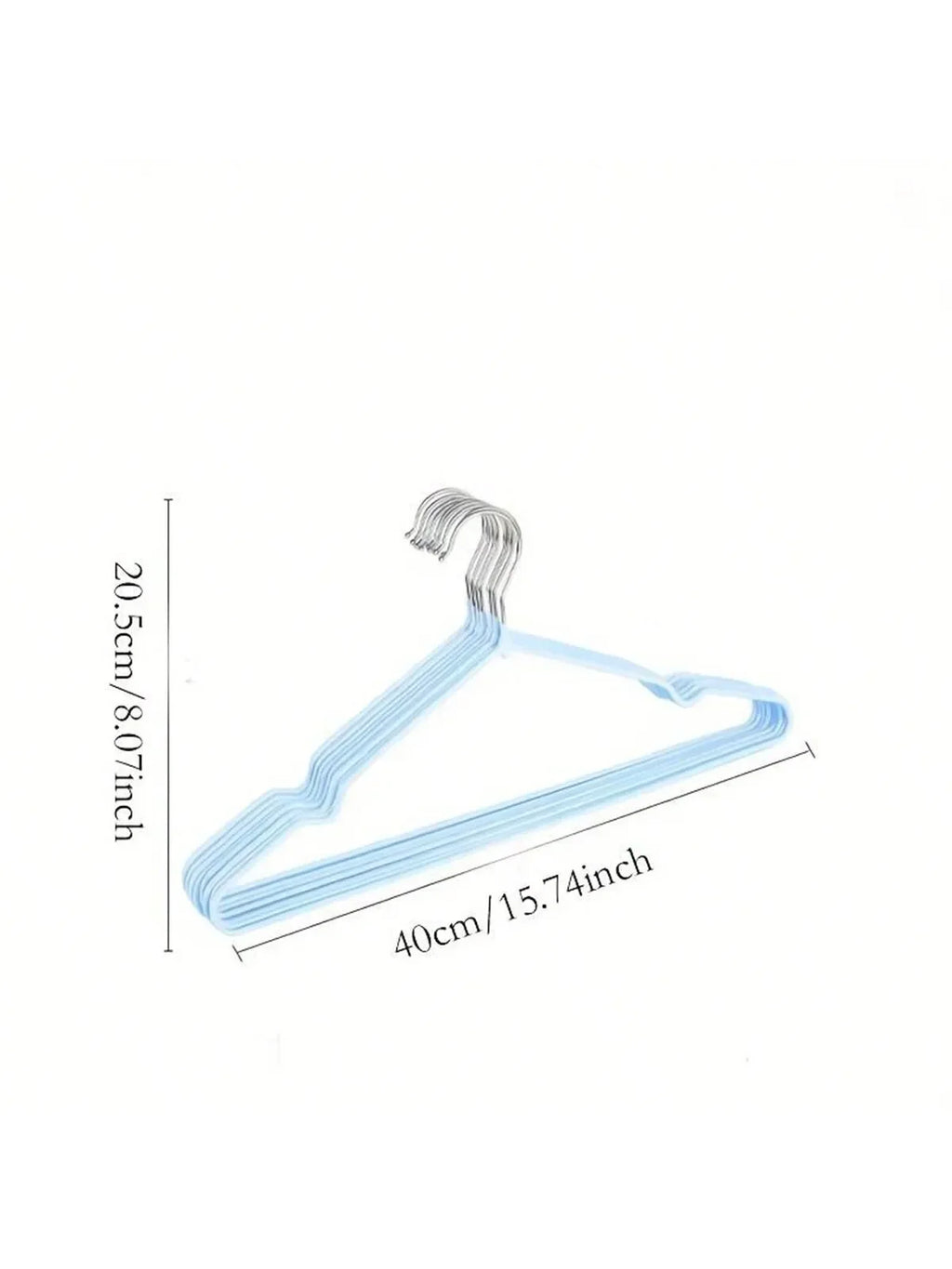 Stainless Steel Anti Slip Clothes Hanger 10 20 30 50 Pack Space Saving Durable