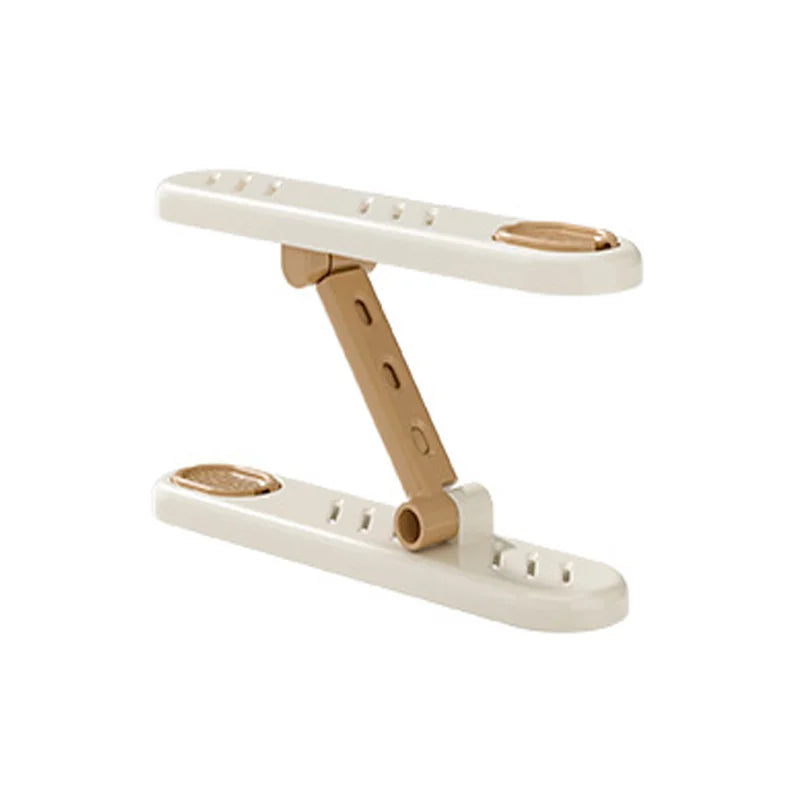 1pc Shoes Rack Double-layered Adjustable Slippers Holders Shoe Cabinet Organizer Deodorizing Shoes Shelf Save Space