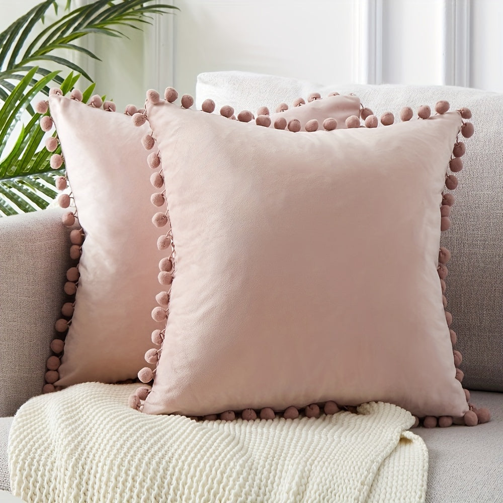 Dutch Velvet Throw Pillow Covers