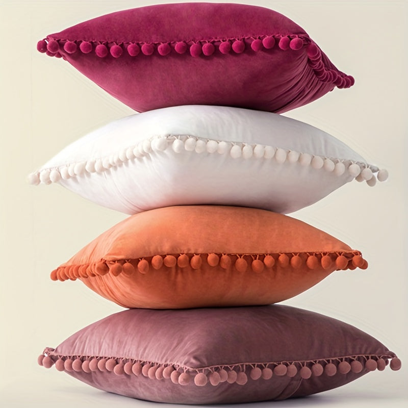 Dutch Velvet Throw Pillow Covers